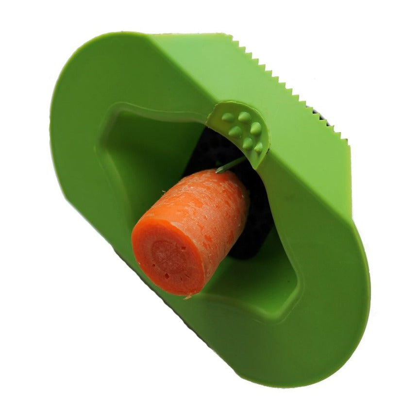 Herzschäler mit Restehalter, Orange