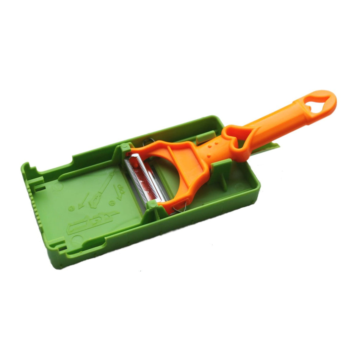 Herzschäler ohne Restehalter, Orange