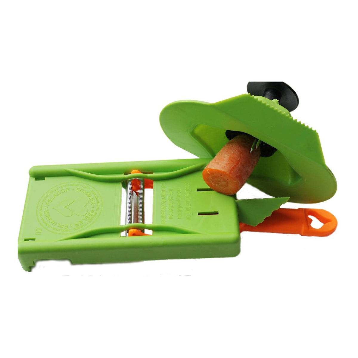 Herzschäler mit Restehalter, Orange