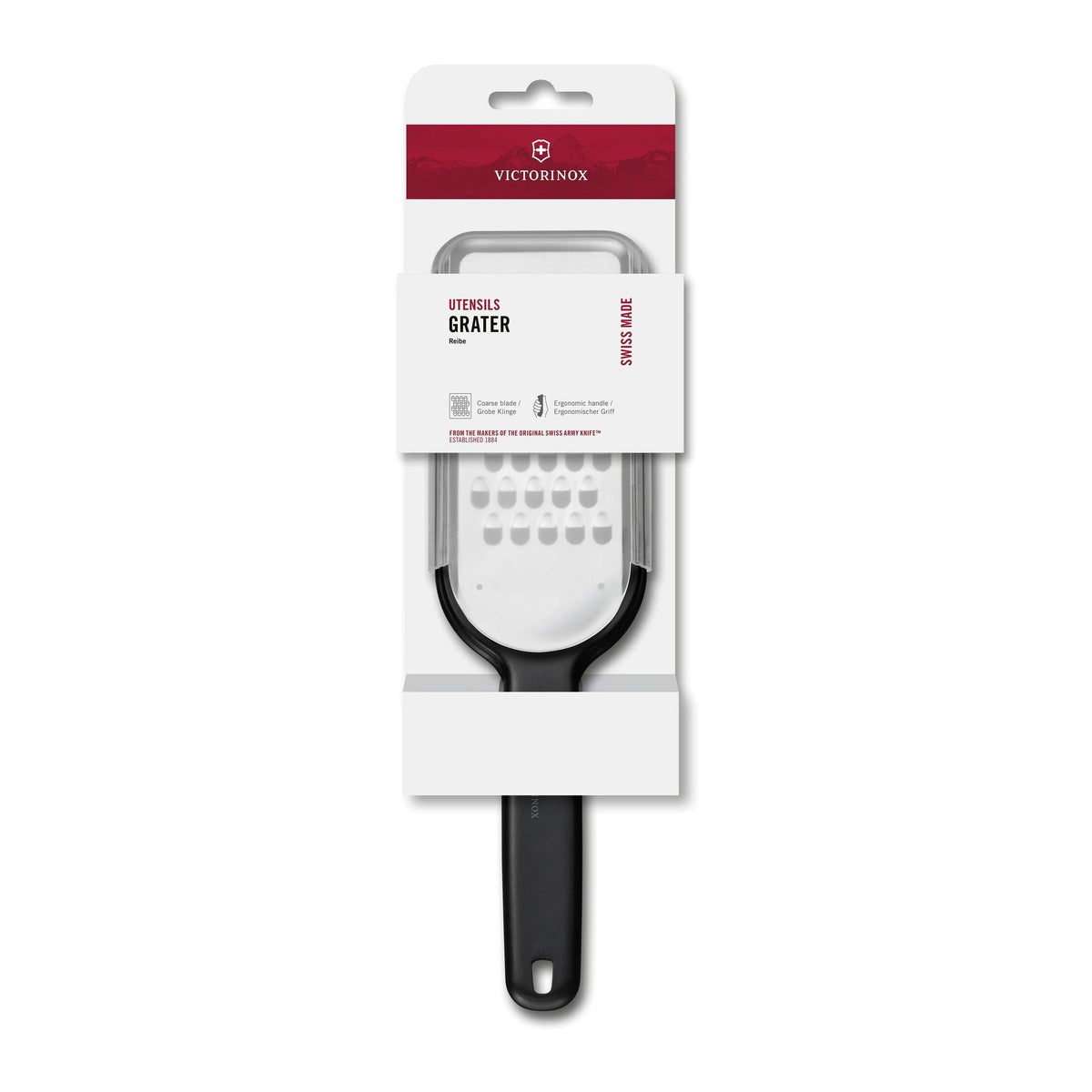 Victorinox Küchenreibe grob - schwarz